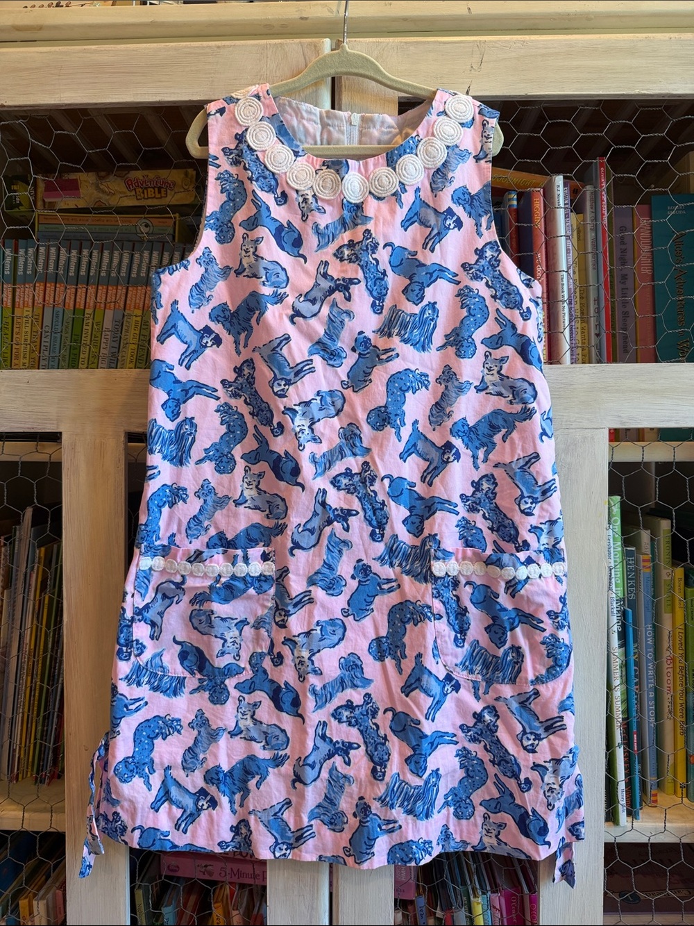 Lilly Pulitzer Dog Print Dress